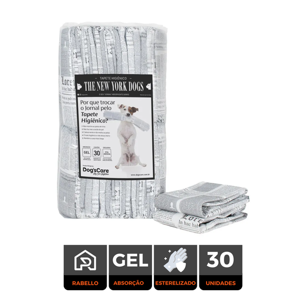 tapete higienico the new york dogs dogs care 30und 82x60 1