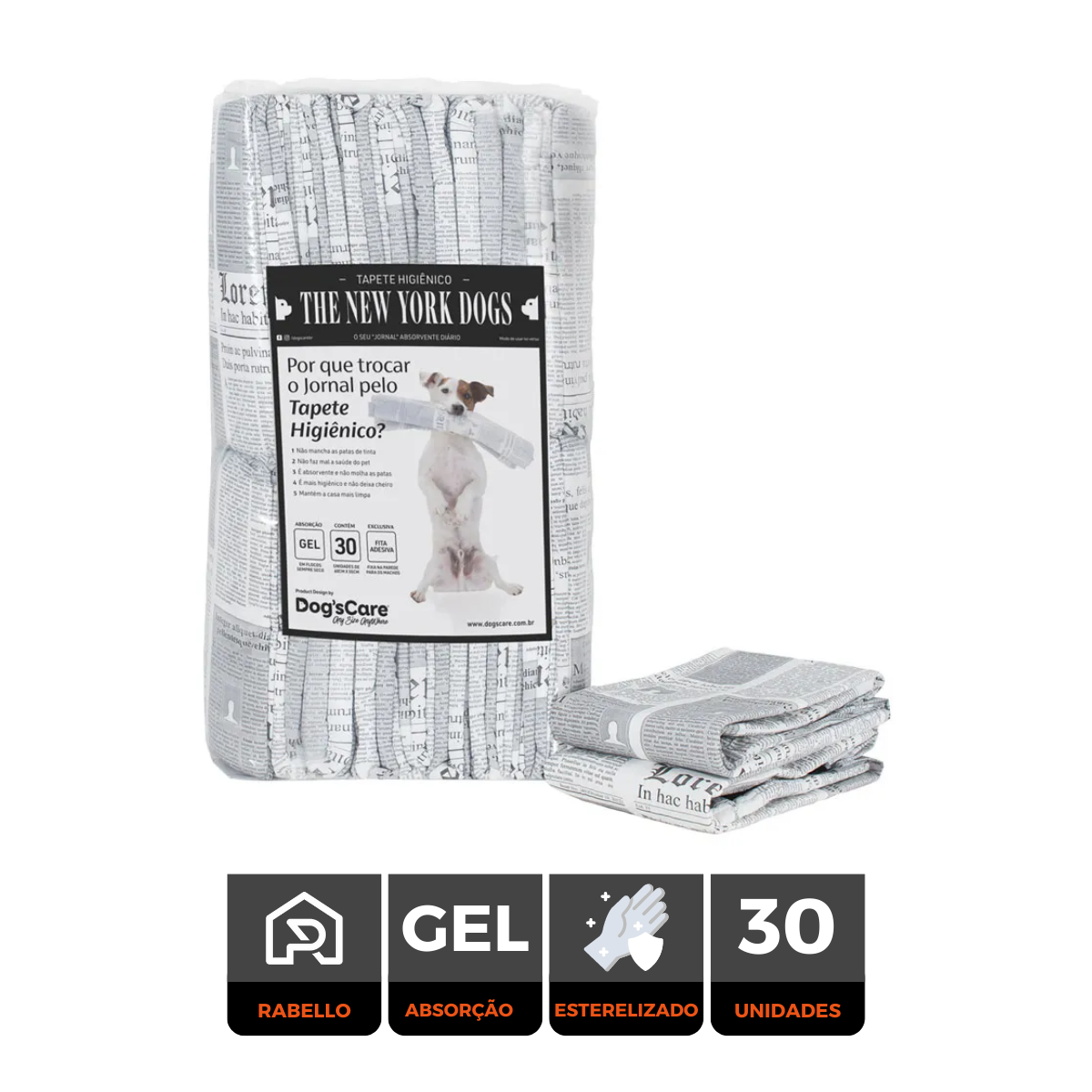 tapete higienico the new york dogs dogs care 30und 82x60 1